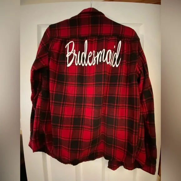 George | Tops | Bridesmaid Flannel | Poshmark George | Tops | Bridesmaid Flannel | Poshmark